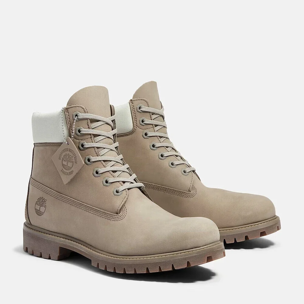 Timberland Premium TB0A2P6WA4E Men's Dark Gray Waterproof Ankle Boots TF9100